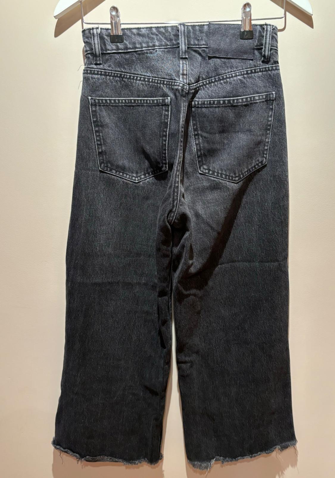 CROPPED WIDE-LEG JEANS - Image 5