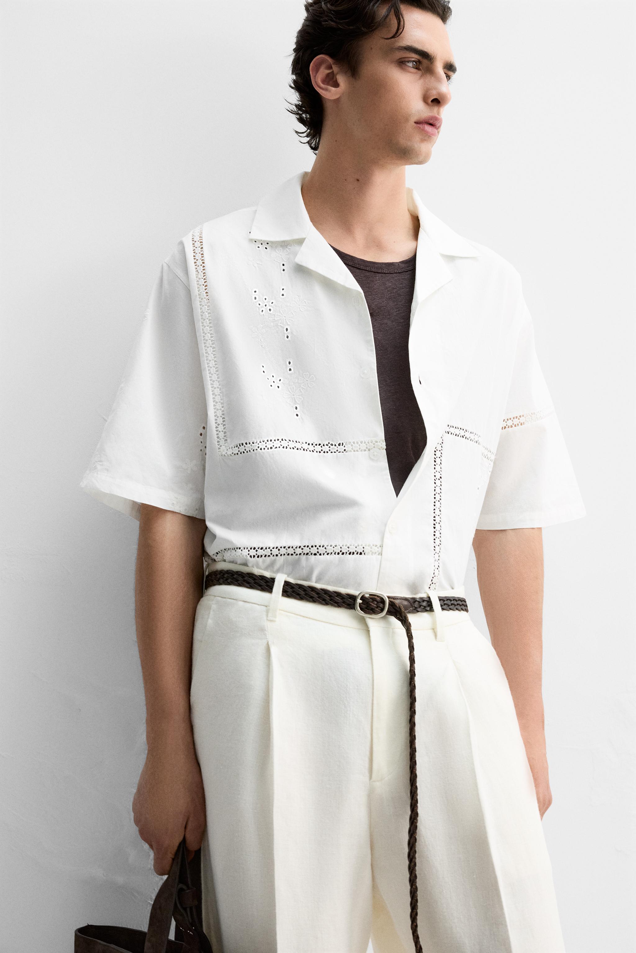CHEMISE RELAXED FIT ENTRE-DEUX