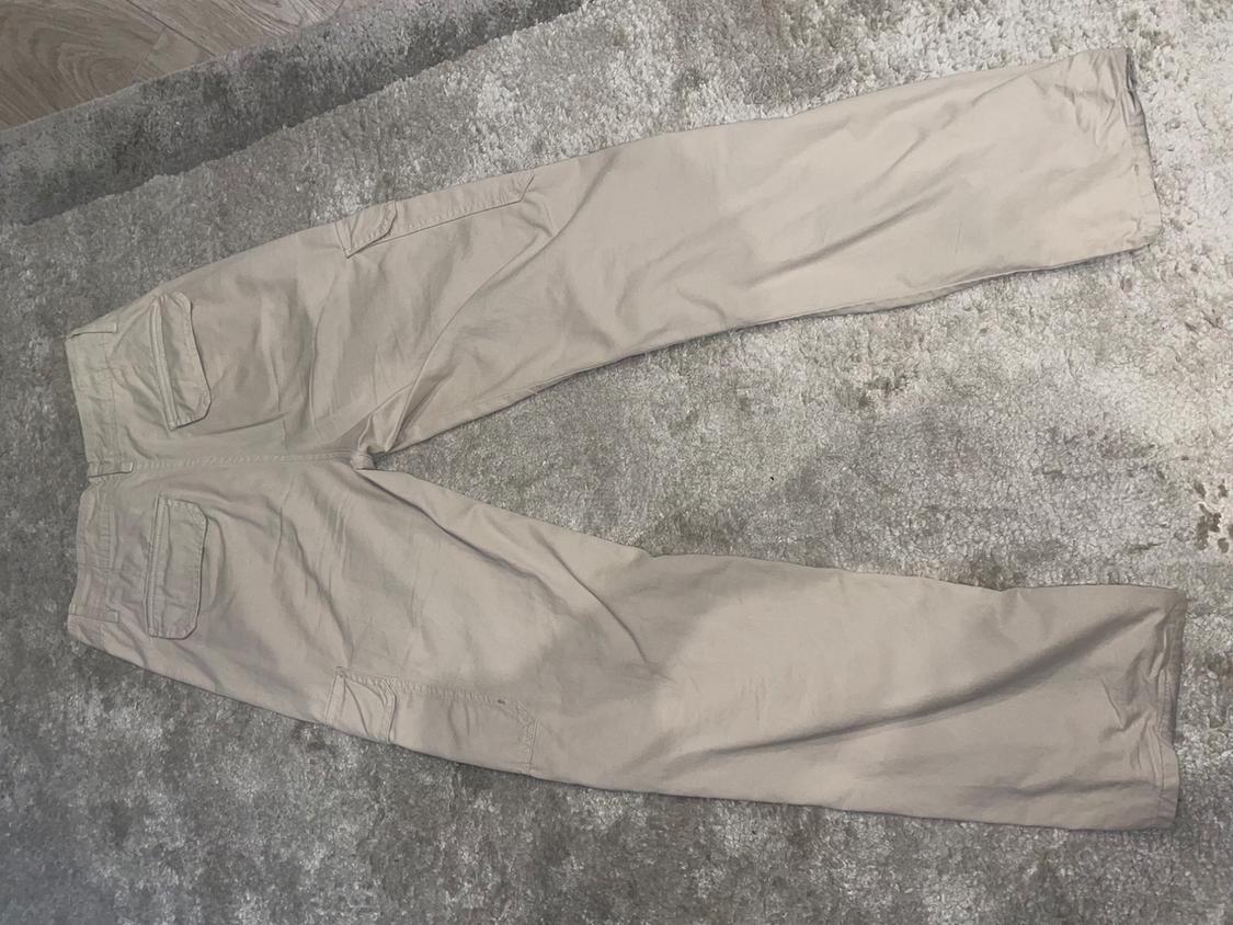 STRAIGHT FIT CARGO TROUSERS - Image 2