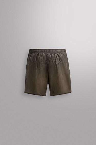 SHORTS TÉCNICOS ENTRENAMIENTO - Gris topo de Zara