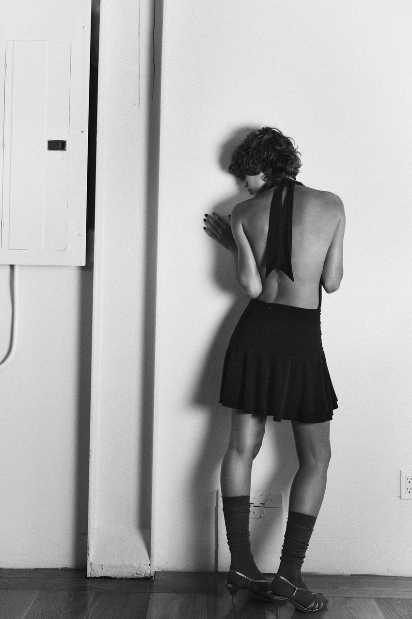 HALTER PLAYSUIT DRESS