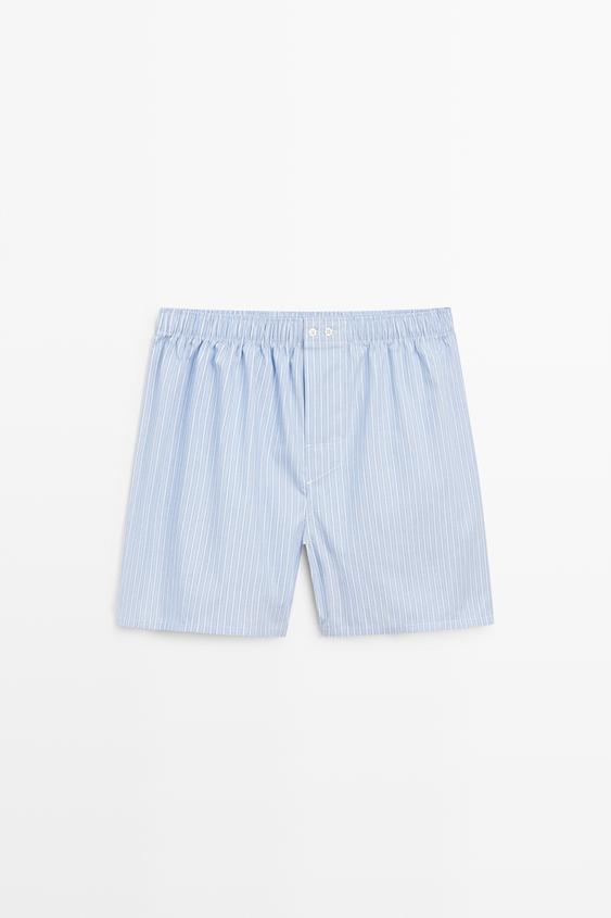 100% cotton striped boxers from Zara - $30