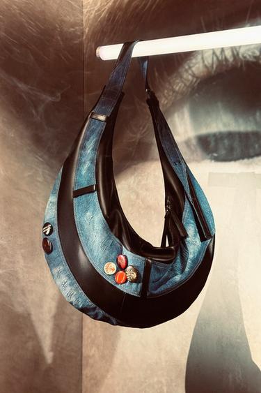 LEATHER CROSSBODY BAG X ANDERSSON BELL - Black by Zara