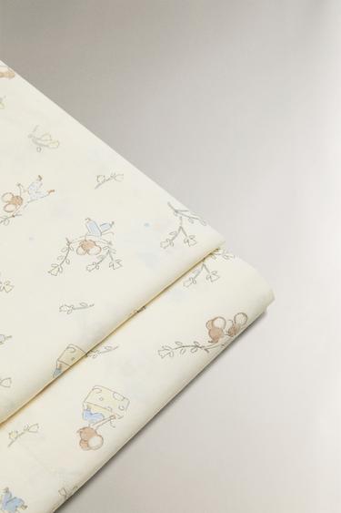 KIDS' MOUSE FLAT SHEET - Multicoloured by Zara - Image 3