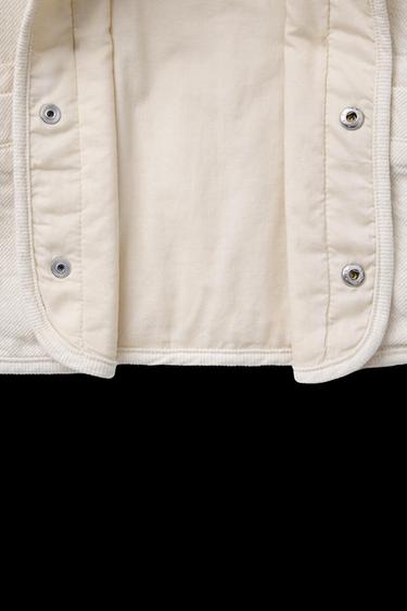 CHAQUETA SARGA - Crudo de Zara