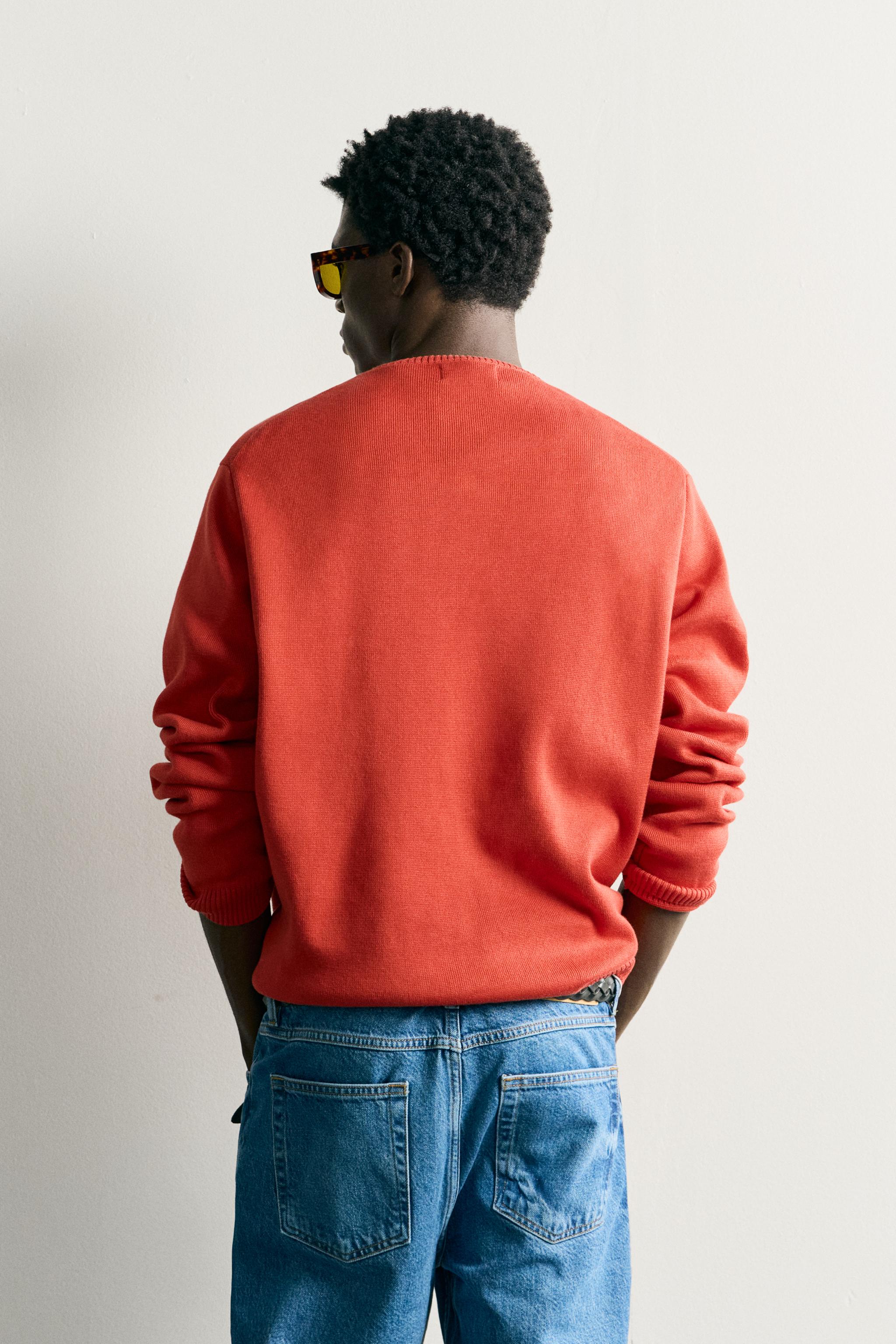 COTTON TEXTURE SWEATER - thumbnail 9