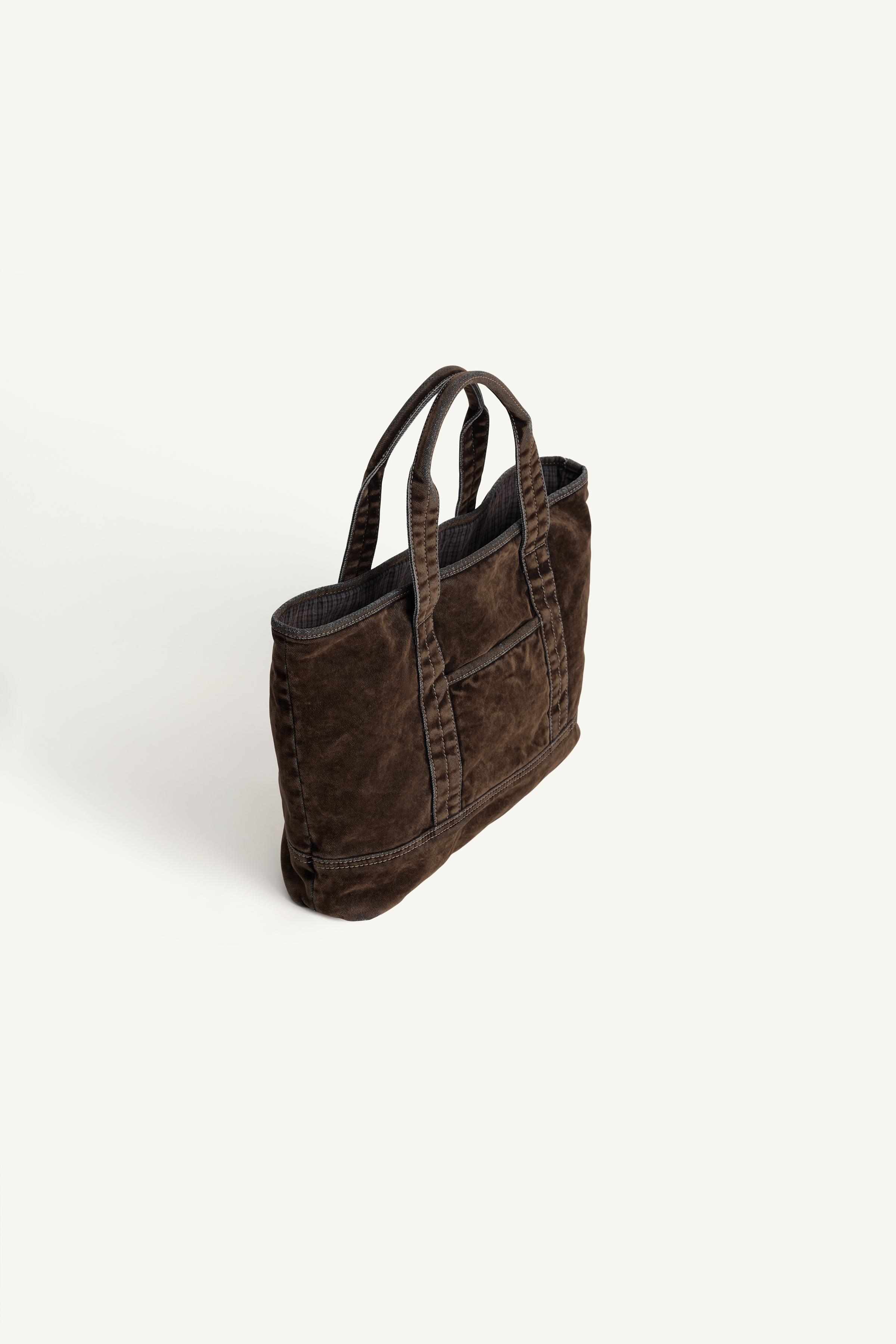 Limited Edition Washed-Effect Shopper Bag