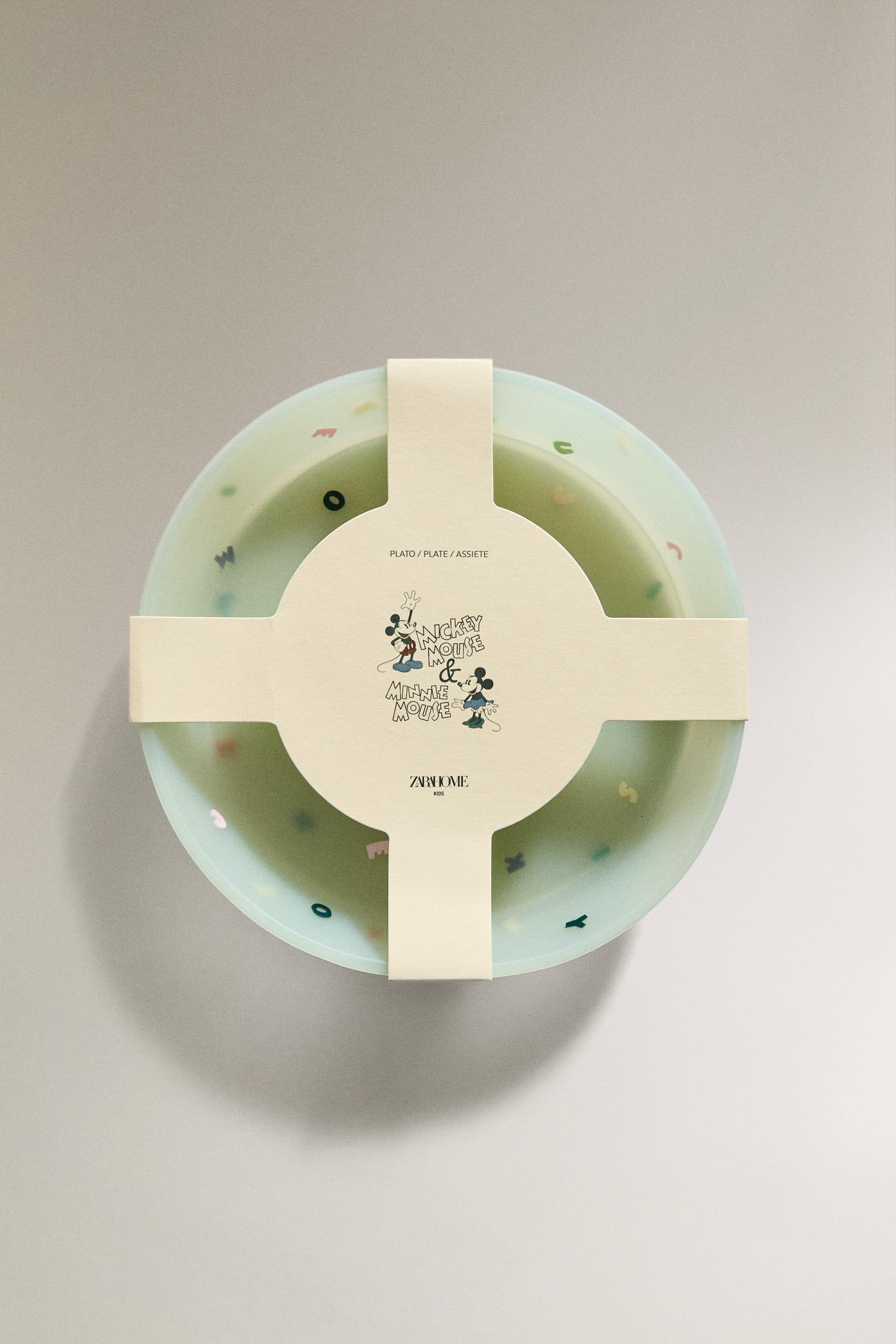 KIDS MICKEY & MINNIE ©DISNEY SILICONE PLATE