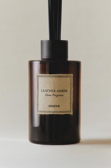 (500 ML) DIFFUSEUR À BÂTONNETS LEATHER AMBER - Noir de Zara - Image 4