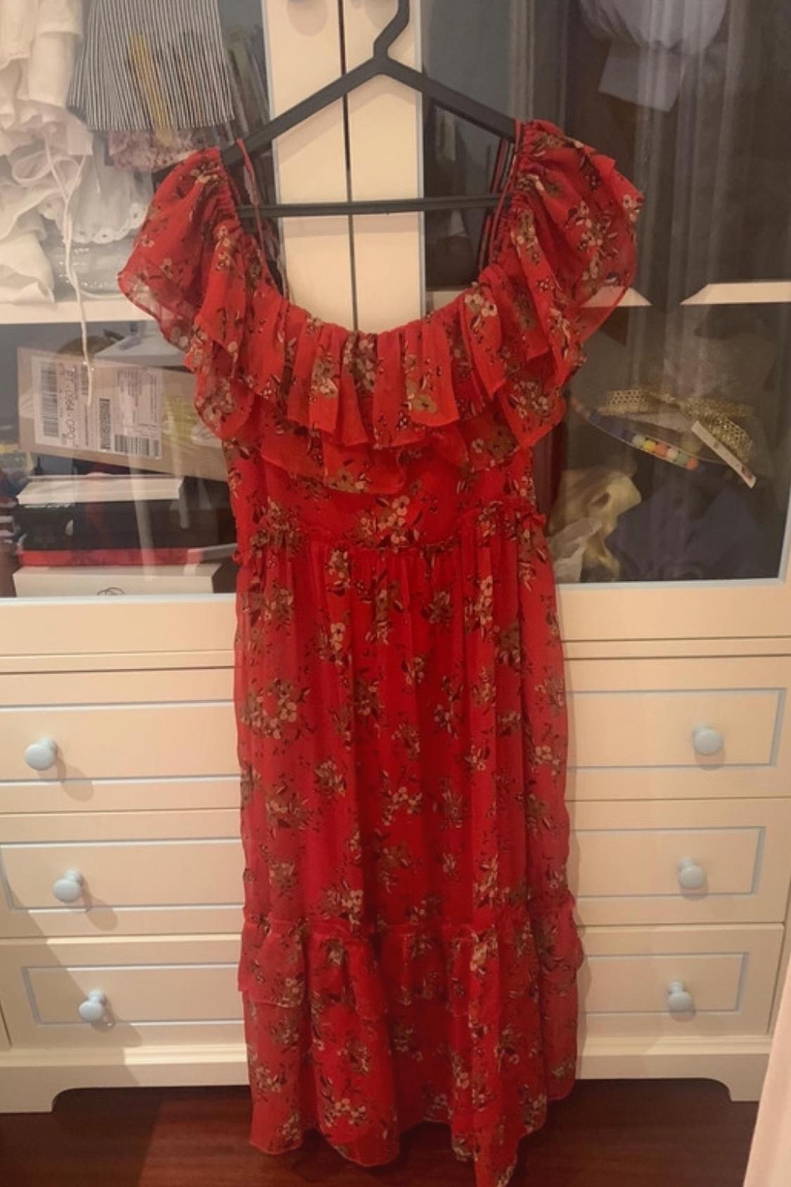 FLORAL PRINT DRESS - Image 4