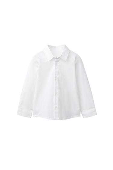 Zara SUPER STRETCH COMFORT SUIT SHIRT - White