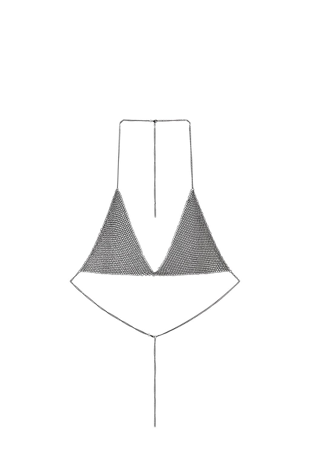 CHAIN TRIANGLE BRA - image 3