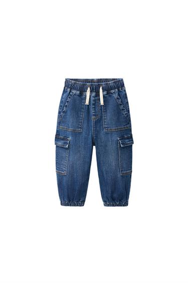 Jeans cargo jogging cómodos