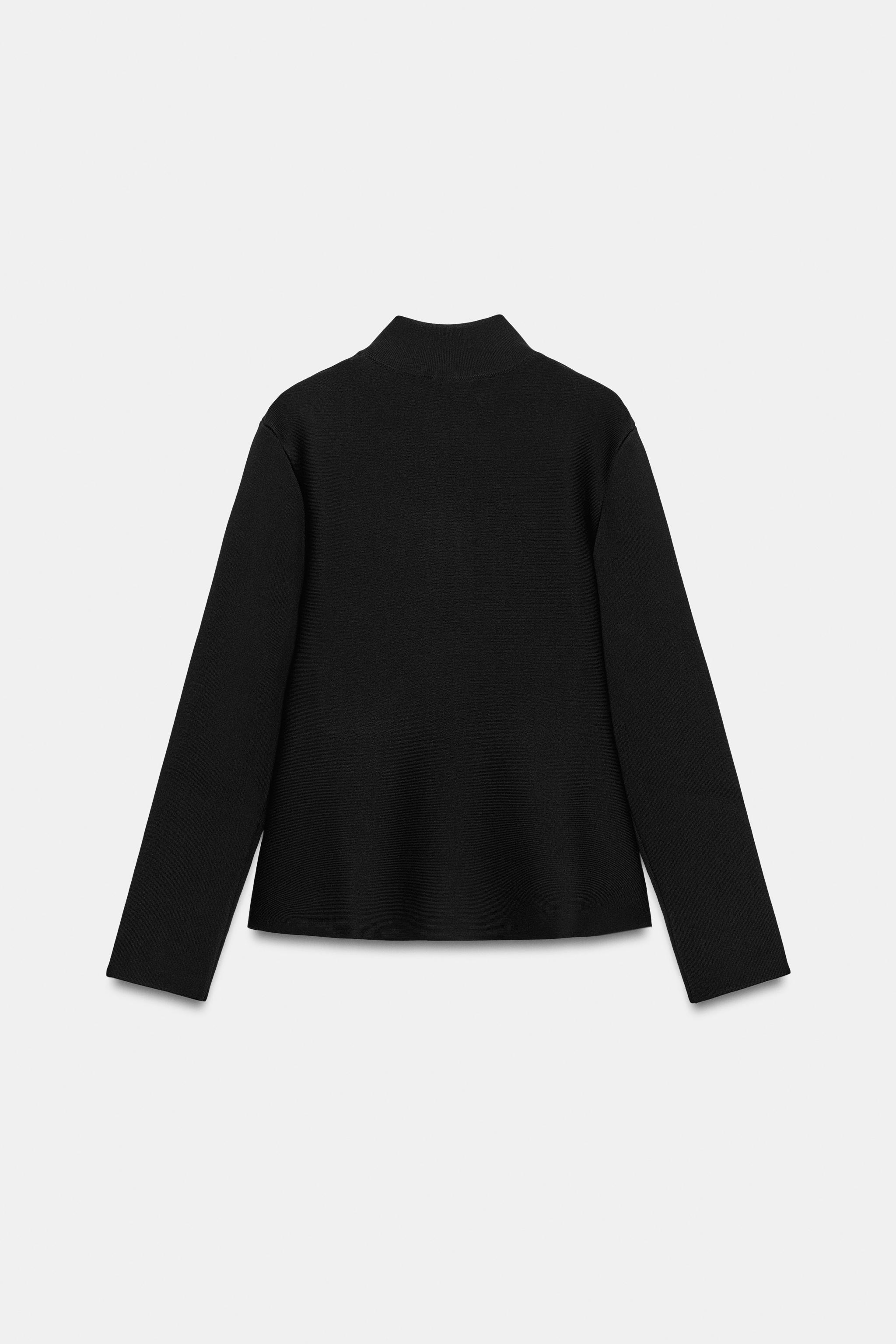 PEARL ZIP-UP CARDIGAN