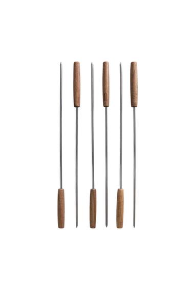 SET OF STEEL SKEWERS (SET OF 5) - صلب الخاص بـ Zara