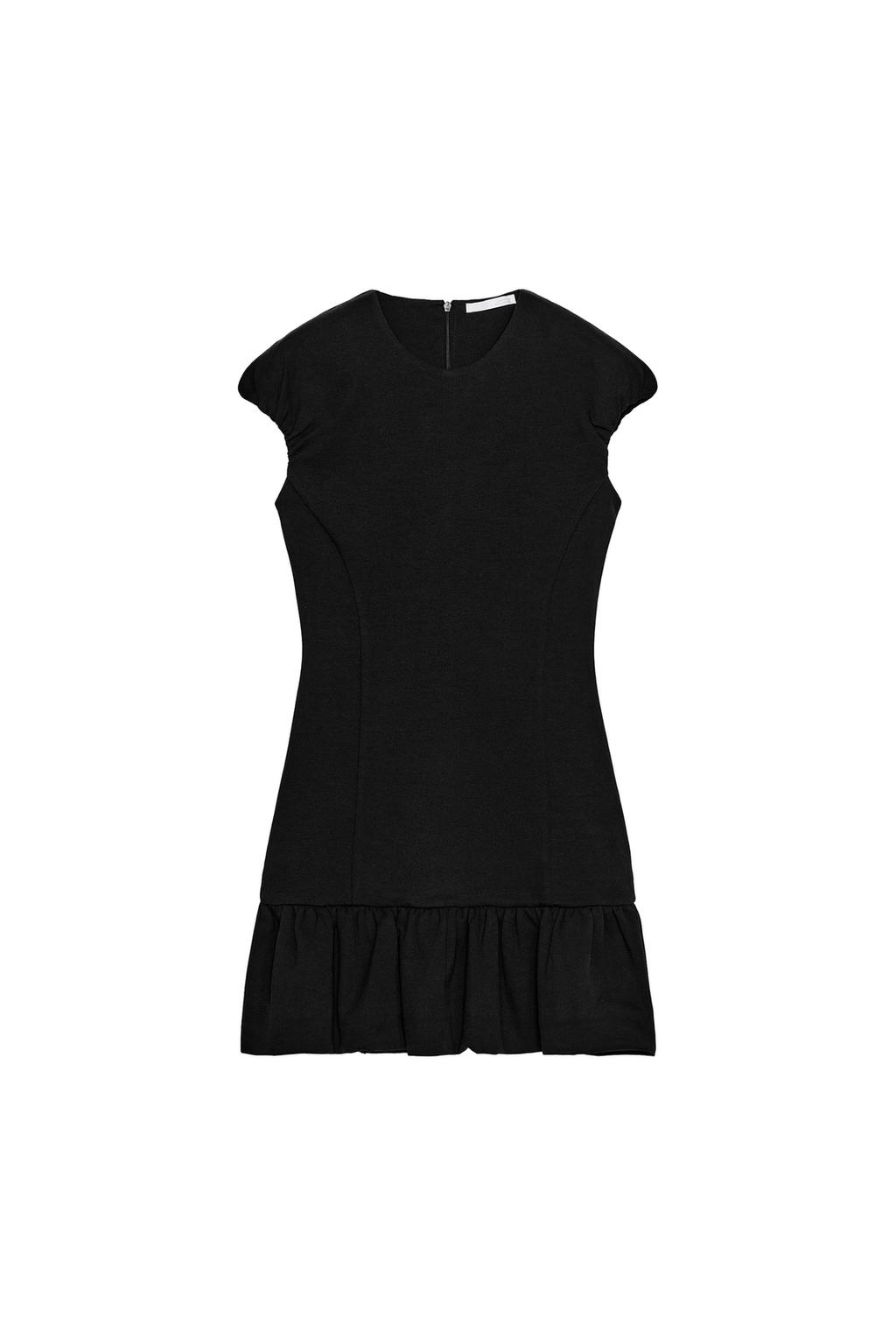 RUFFLED HEM MINI DRESS - image 3