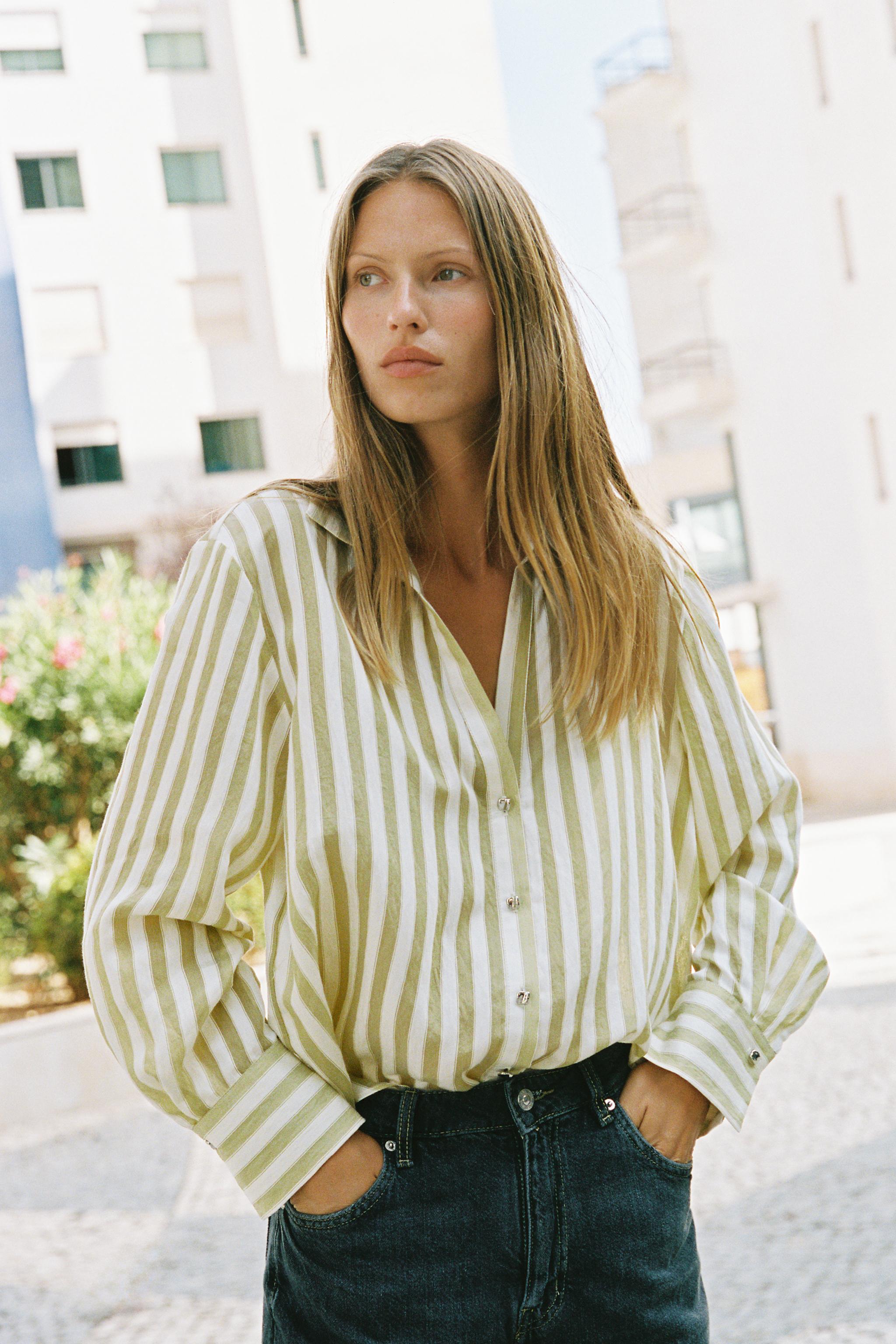 ☆新品未使用☆ZARA ソフトVネックスウェットシャツ ZARA タグ付き 新品 ソフト Vネック スウェットシャツ - メルカリ