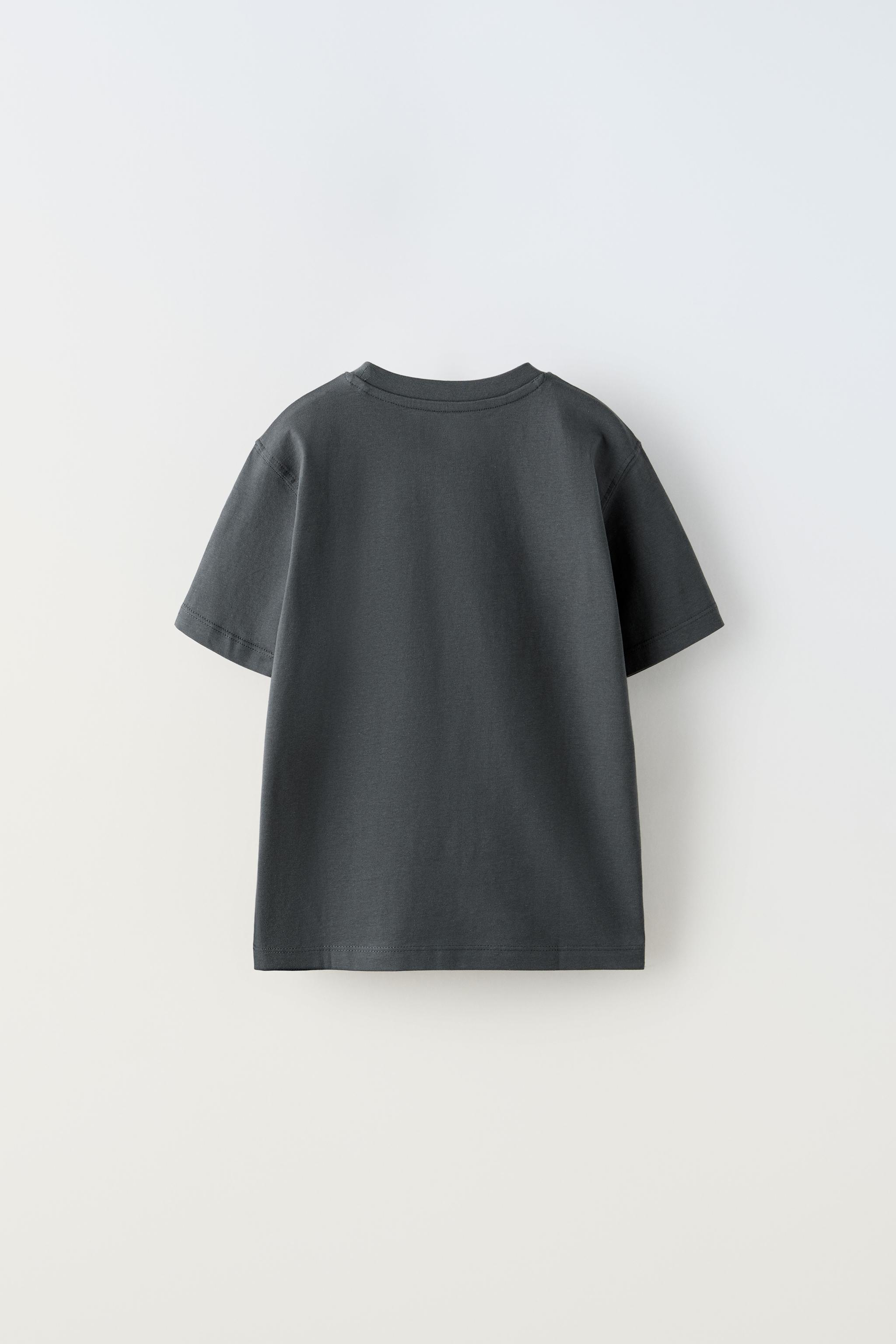 NEON BEAR T-SHIRT - Mid-gray | ZARA United States