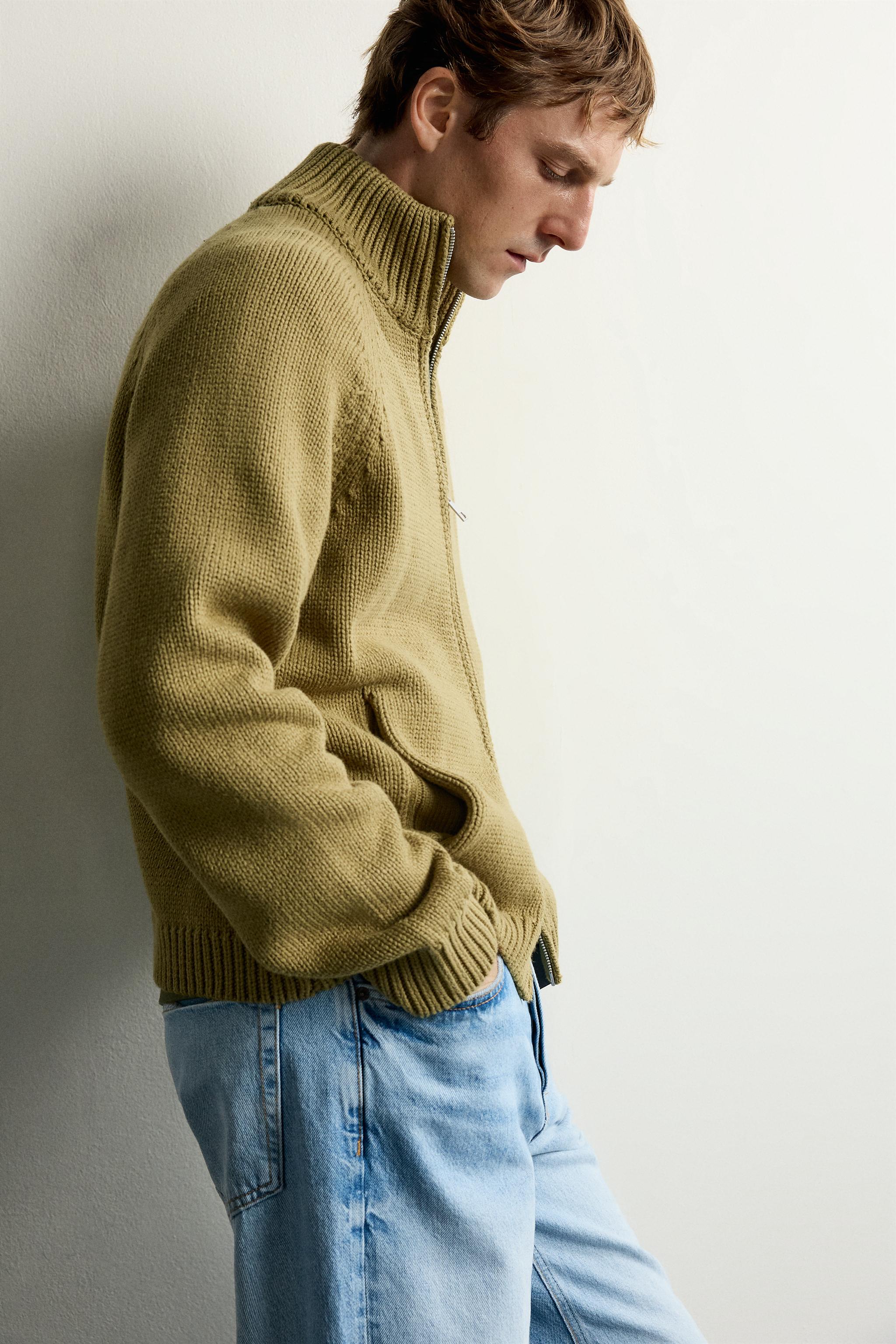 GILET EN MAILLE ZIPPÉ