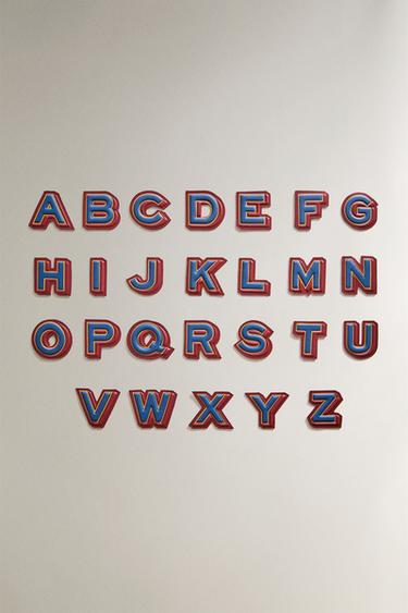 LEATHER LETTER K PATCH - Multicoloured by Zara - Image 2