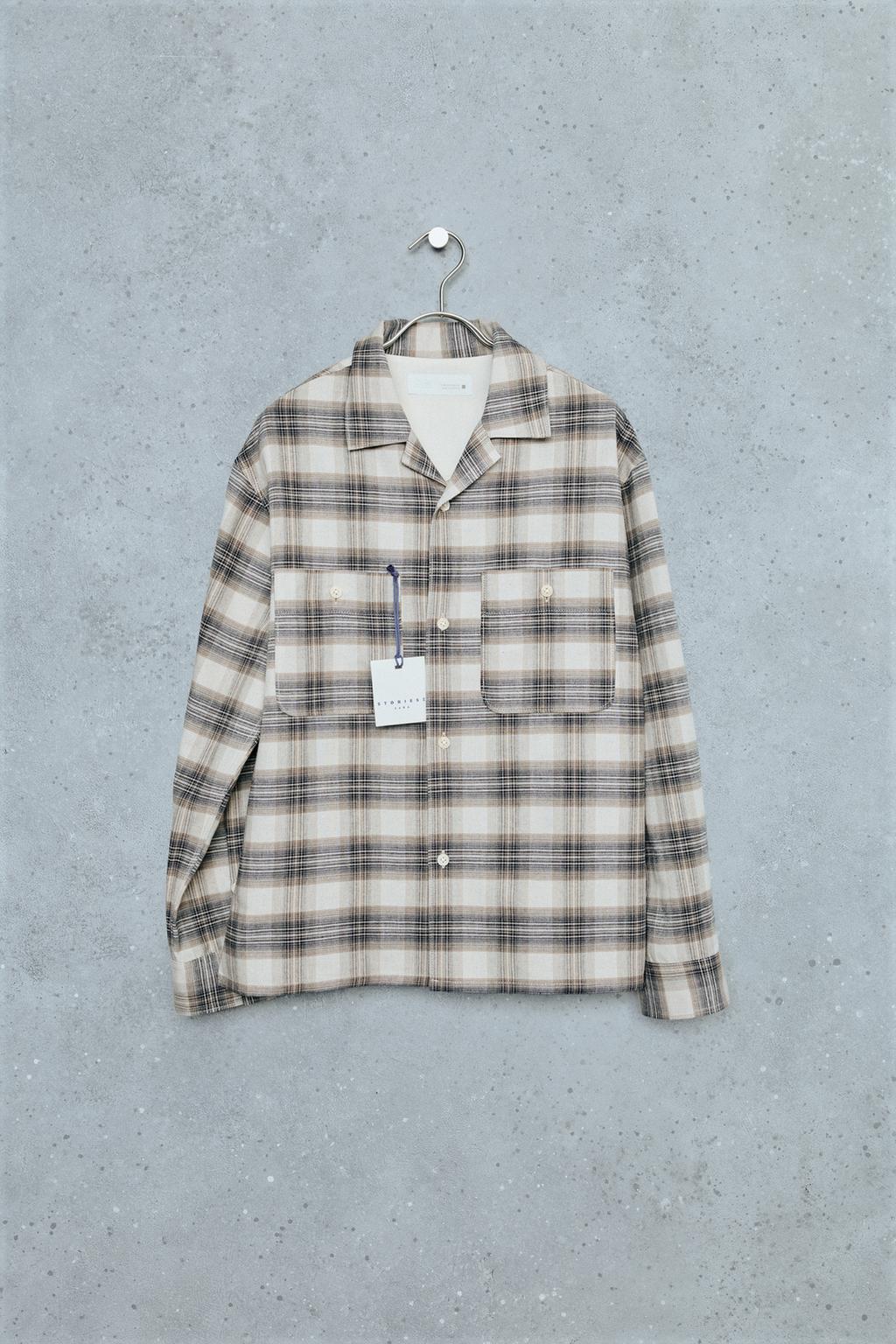 STORIESZ - BOWLING SHIRT CHECK PRINT