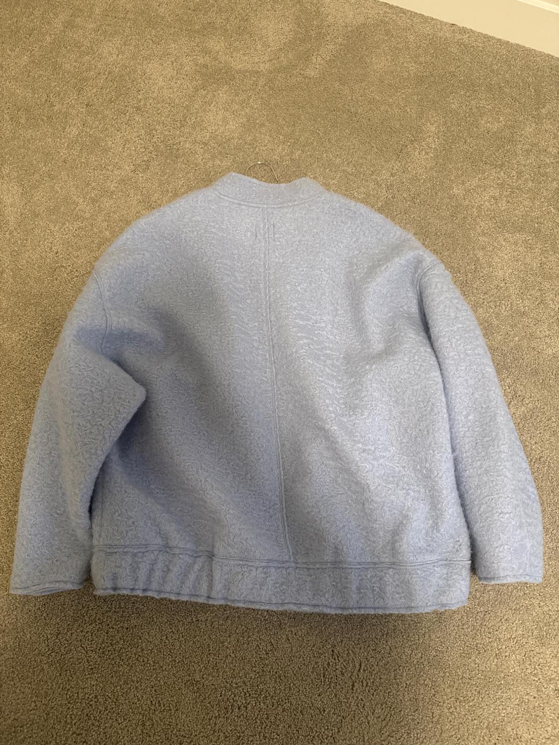 OVERSIZED BOUCLE BOMBER - Image 4