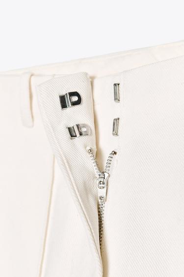 JEAN ZW COLLECTION WIDE LEG TAILLE HAUTE - Blanc de Zara - Image 6