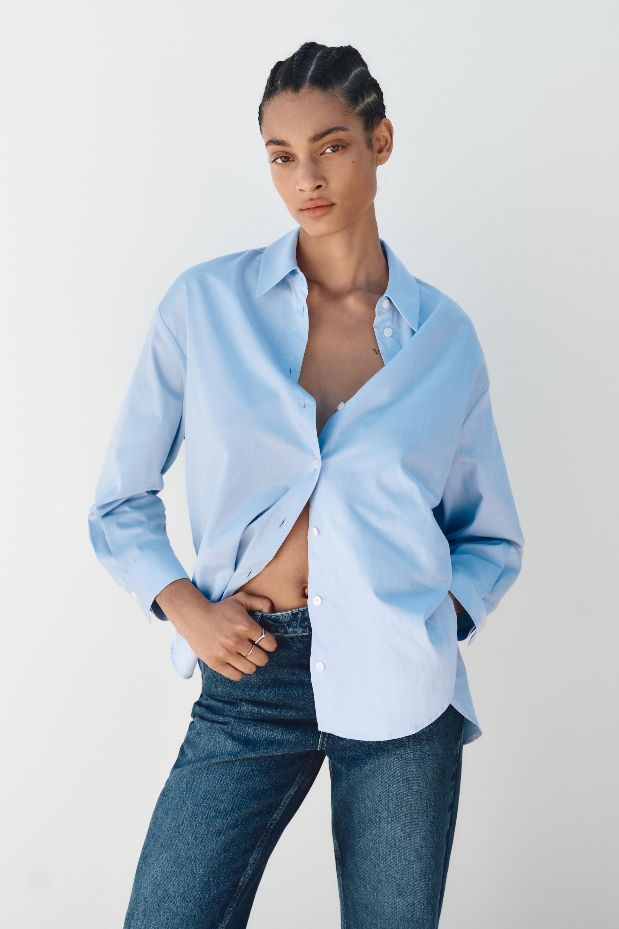 Women´s Poplin Shirts | Explore our New Arrivals | ZARA United States