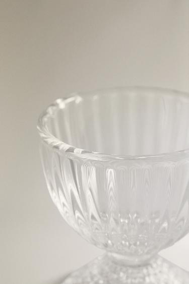 GLASS EGG CUP WITH RAISED GEOMETRIC DESIGN - 990 de Zara - Image 4