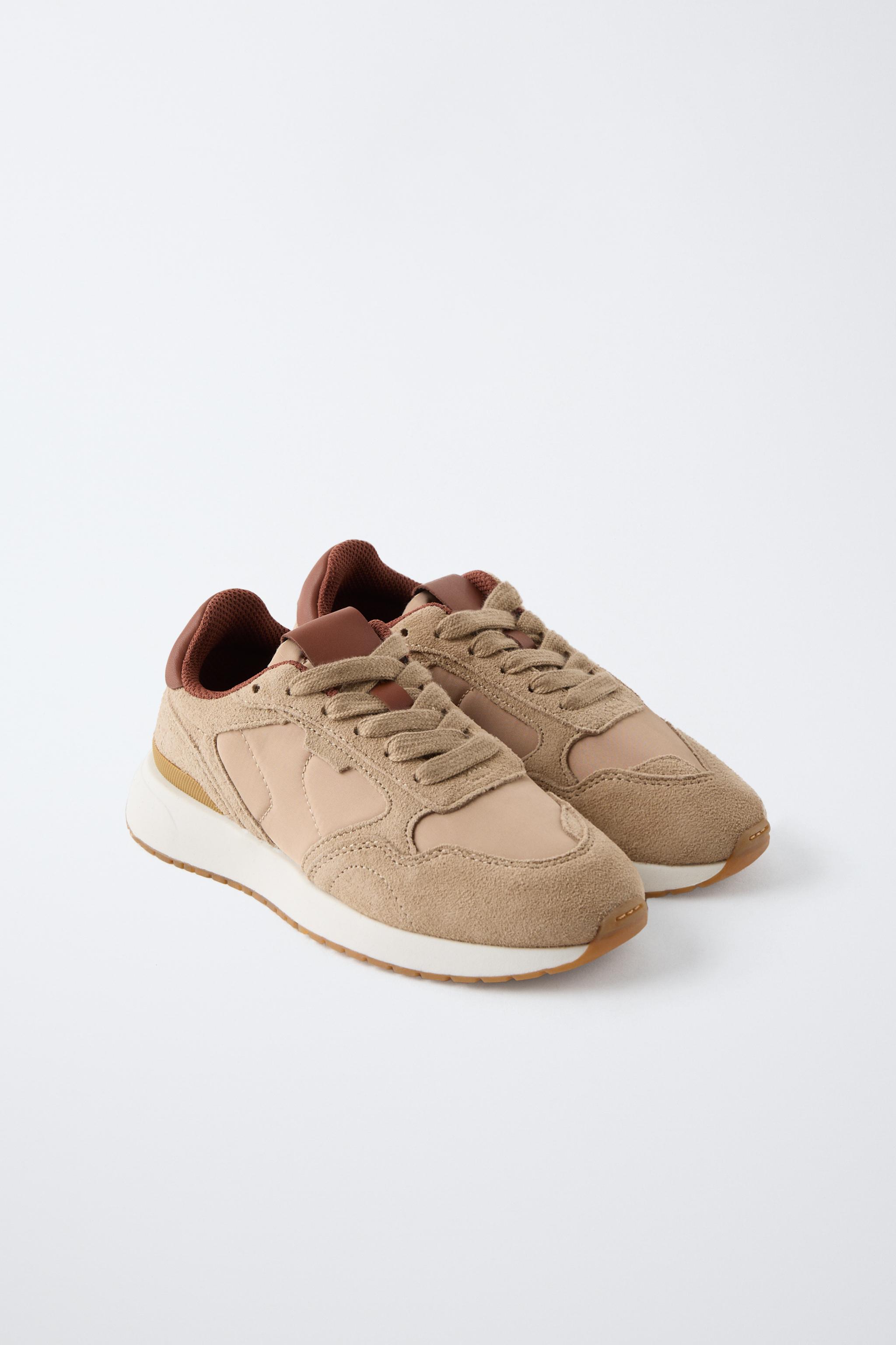 CASUAL SNEAKERS - Brown | ZARA United States