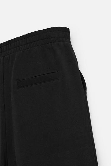 PANTALON JOGGER OVERSIZE COUPE LARGE - Noir de Zara - Image 8