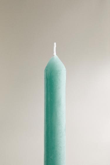 BOUGIE DÉCORATIVE BASE - Bleu de Zara - Image 4