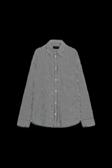 Zara ZW COLLECTION FLOWY STRIPED SHIRT - Striped