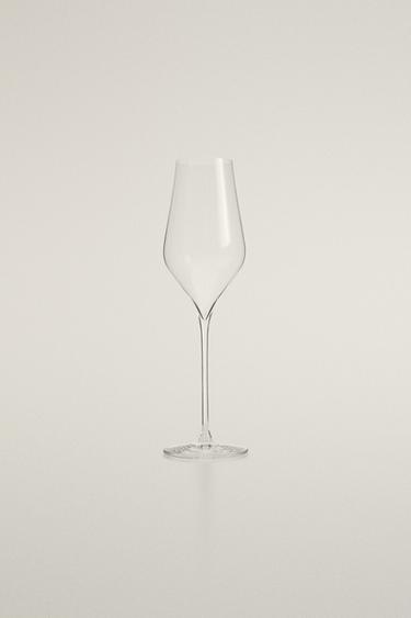 PLAIN CRYSTALLINE FLUTE GLASS - Transparent by Zara - Image 0