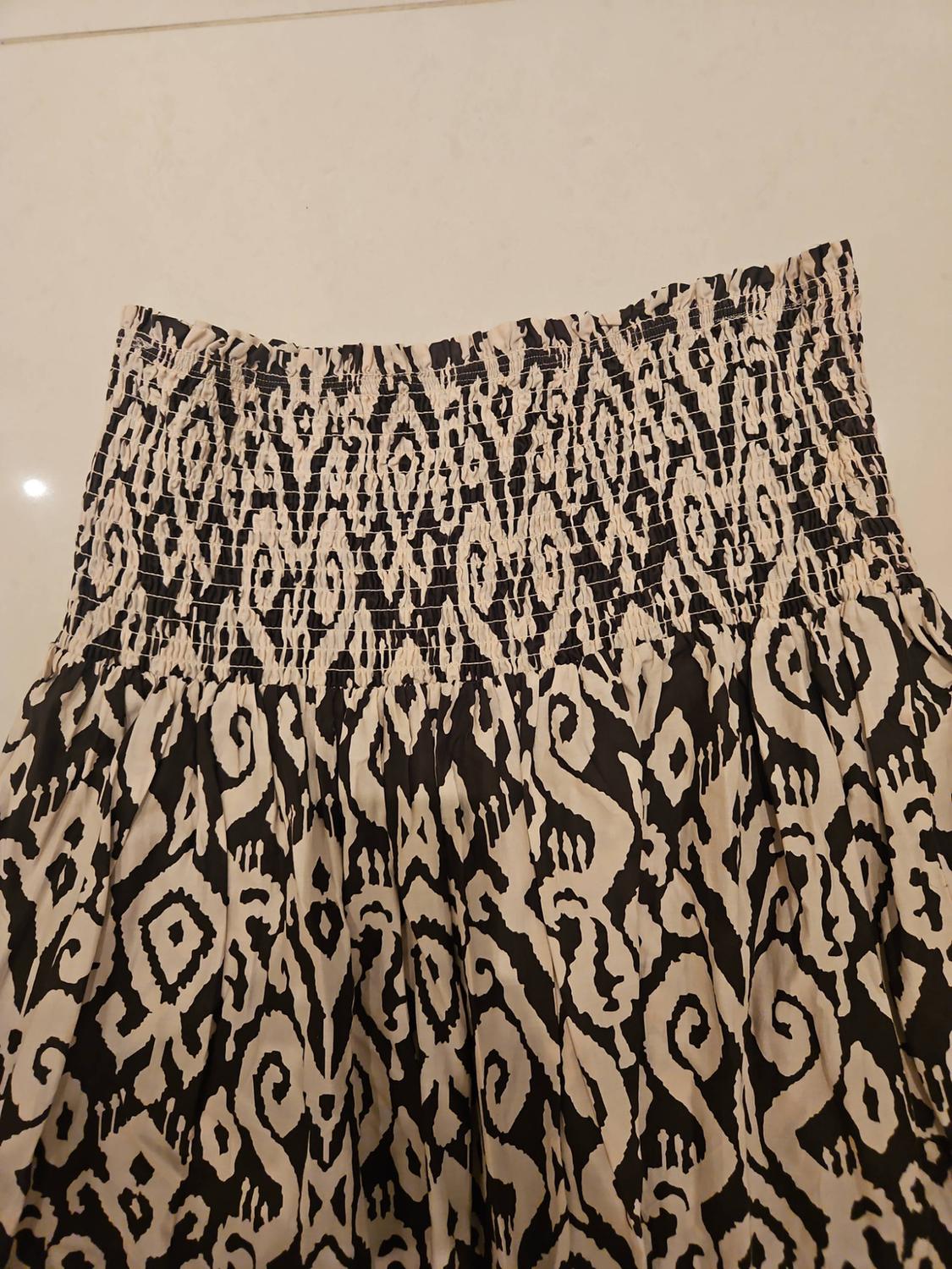 PRINTED MIDI SKIRT - Image 5