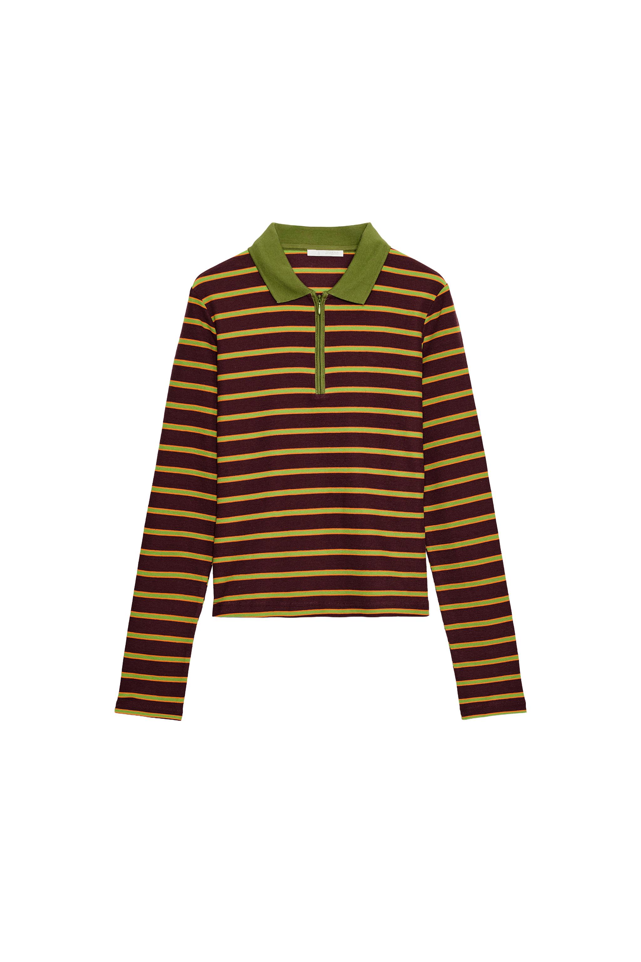 CAMISETA POLO RAYAS CONTRASTE