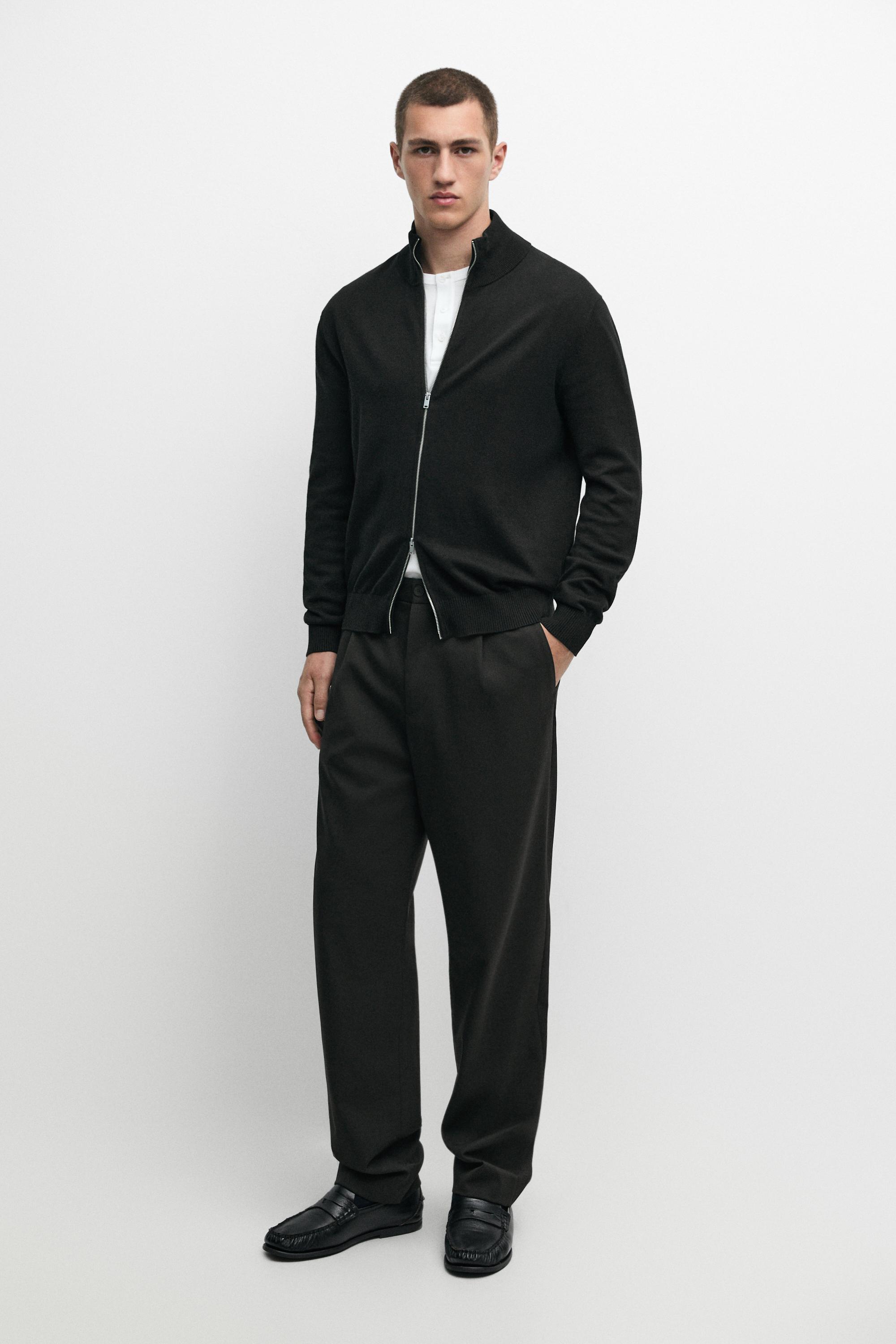 100% cotton knit cardigan
