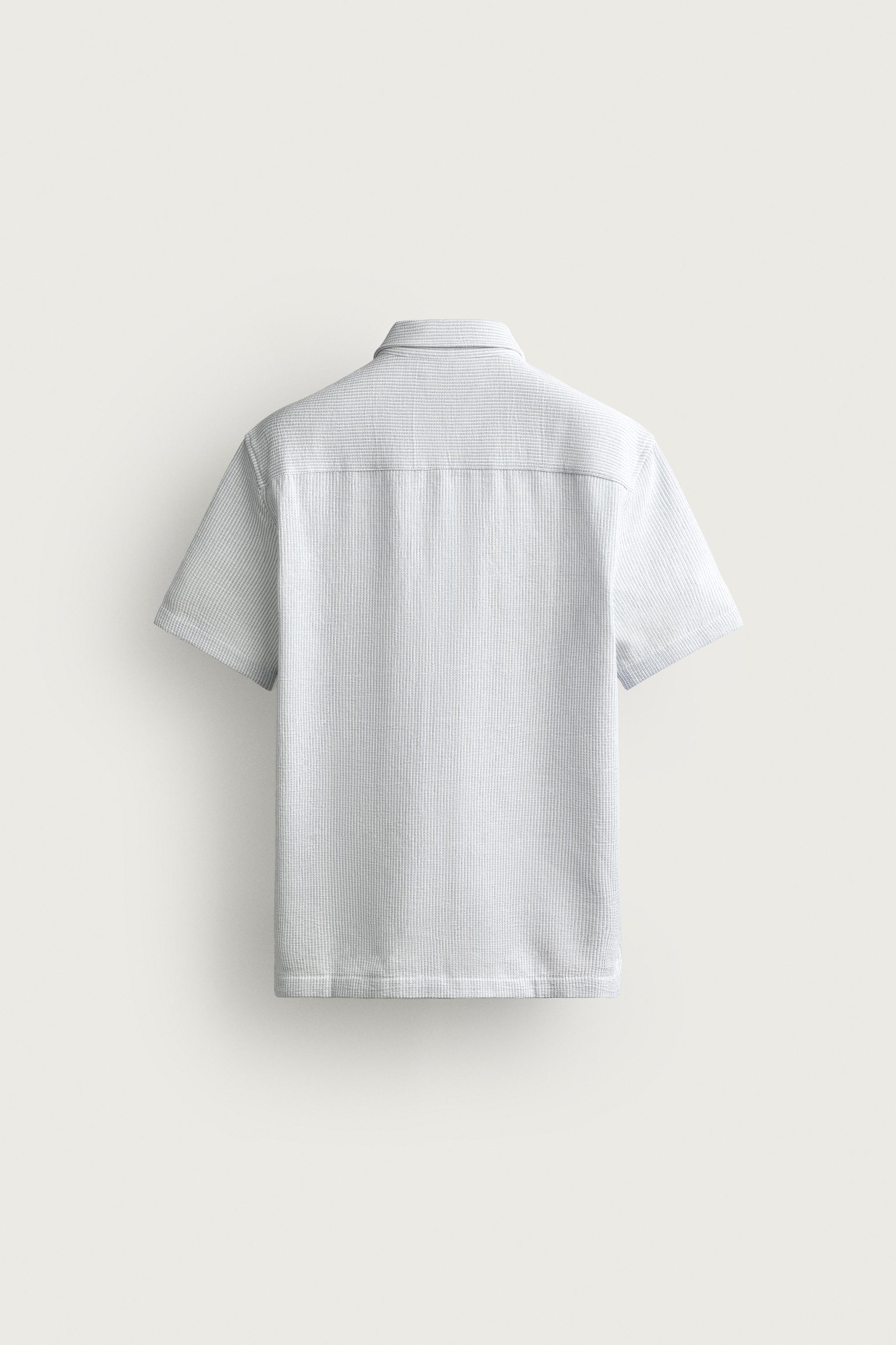 CHEMISE REGULAR FIT STRUCTURÉE