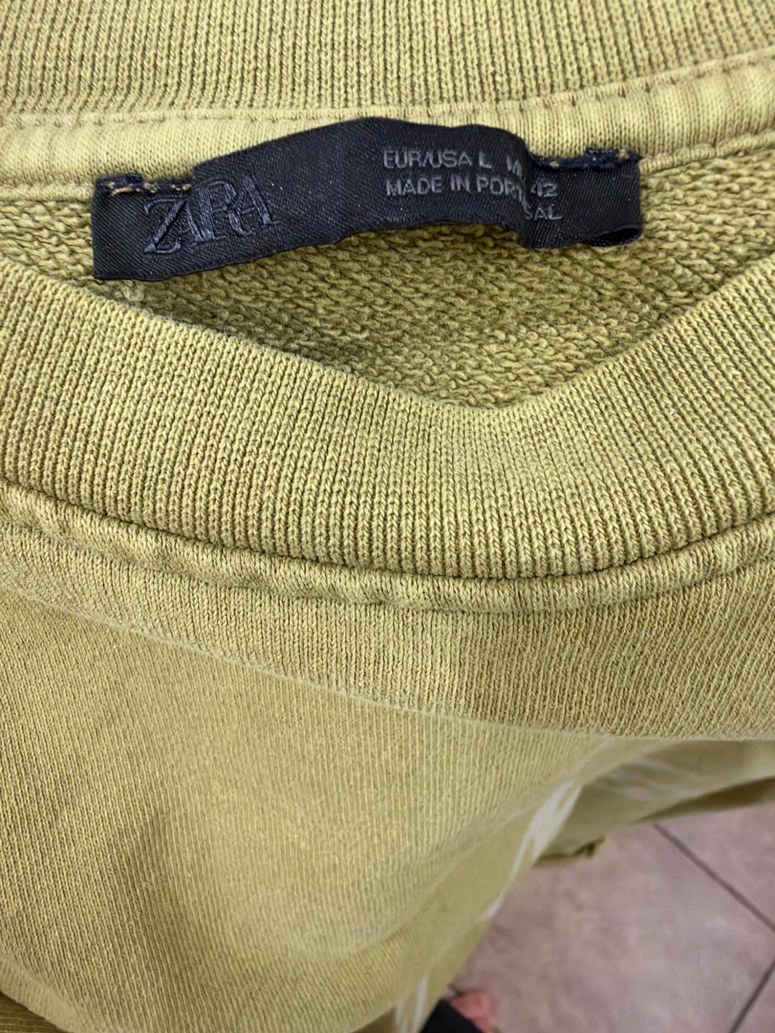 WASHED PRINTED TEXT SWEATSHIRT - Image 3