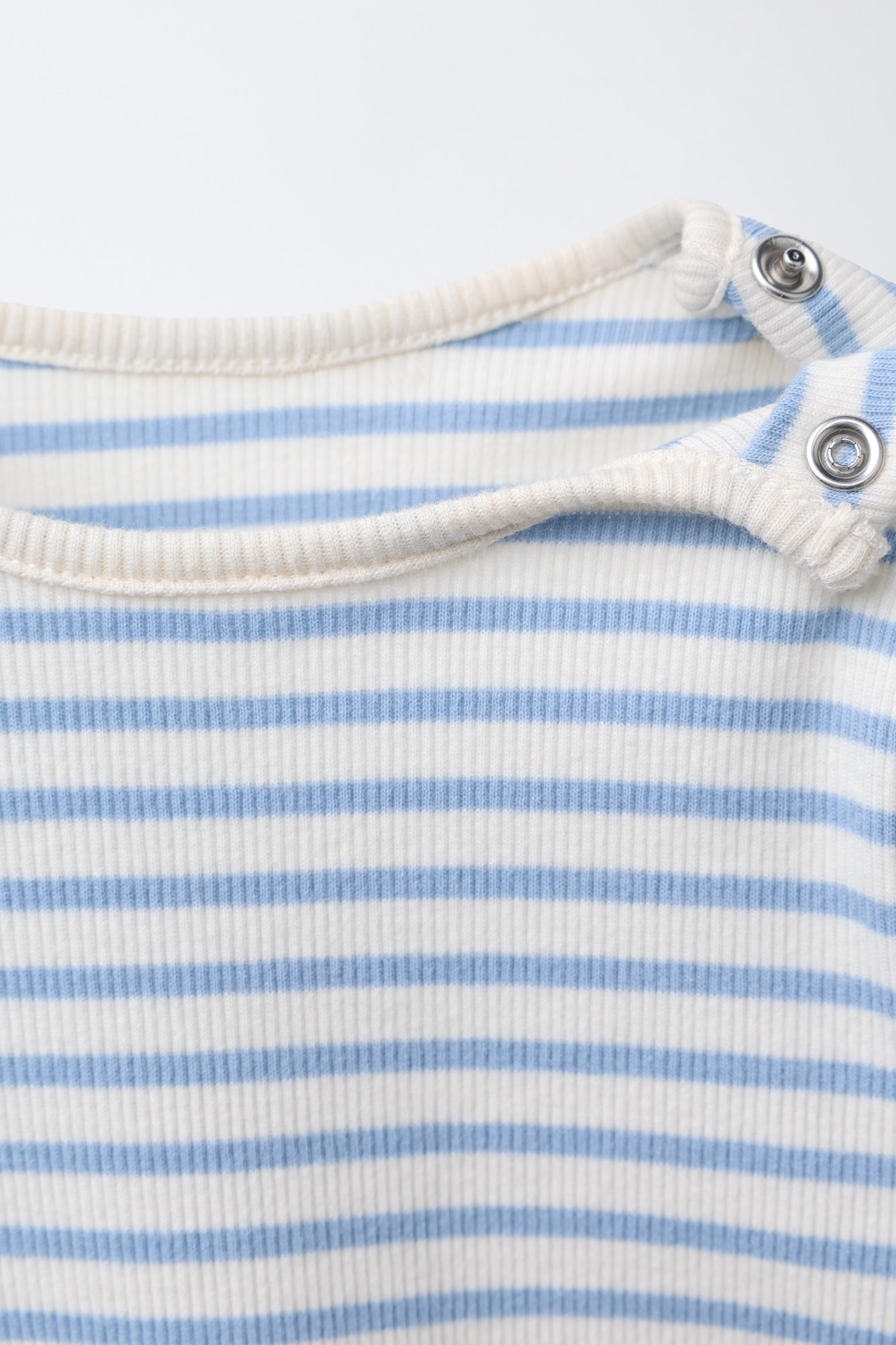 ENSEMBLE BODY ET LEGGING À RAYURES