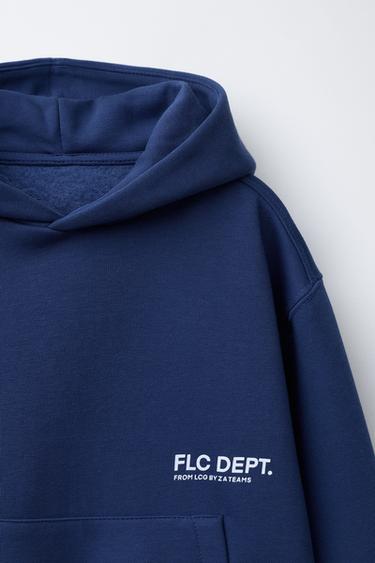 BASIC HOODIE - Bluish by Zara - Image 2