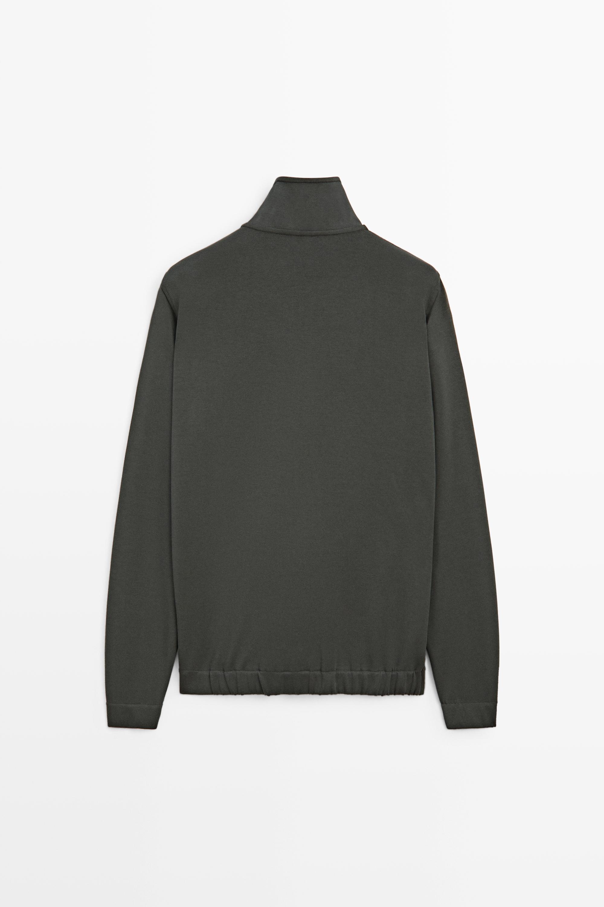 Veste en coton mélangé total look