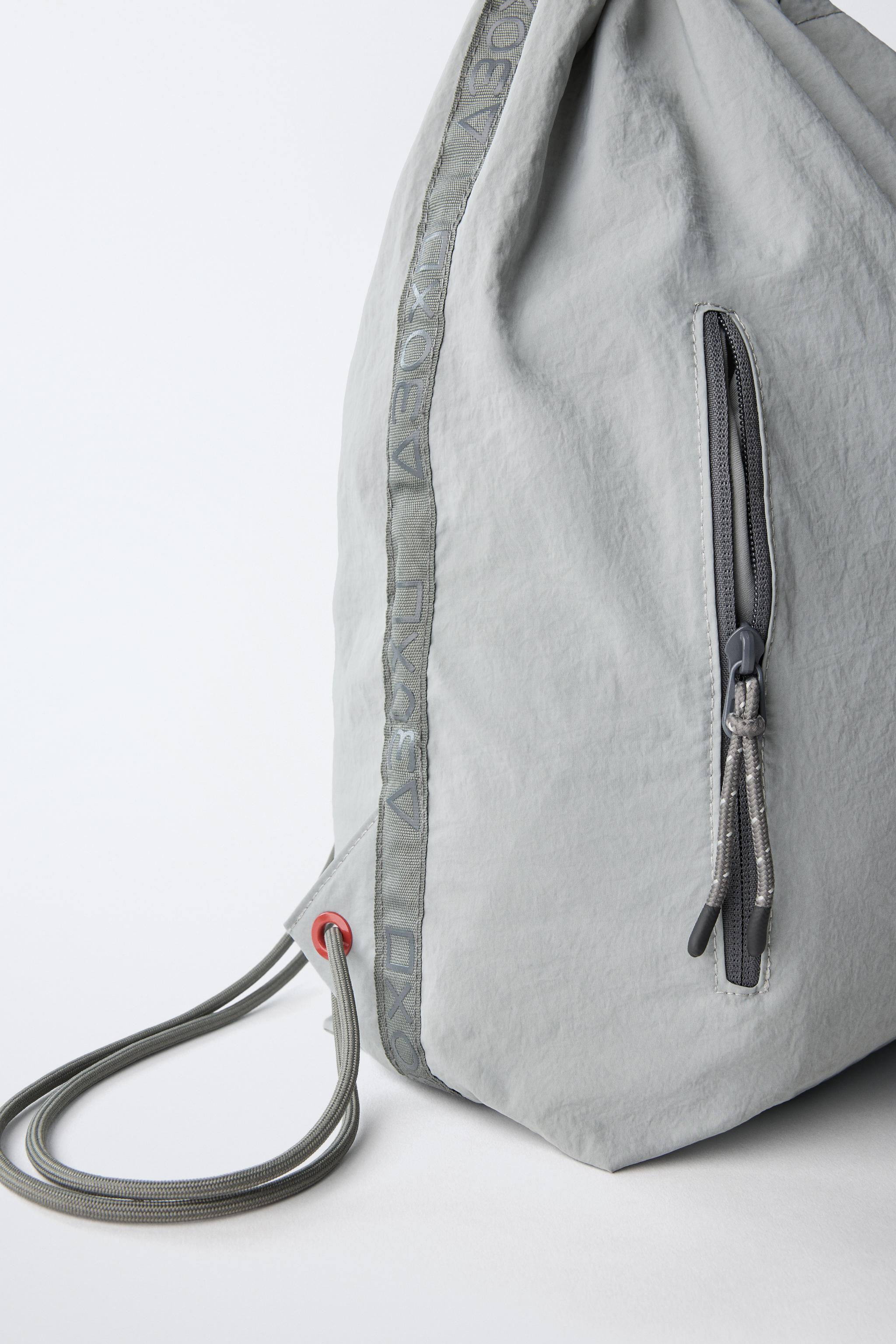 PLAYSTATION™ 30TH ANNIVERSARY DRAWSTRING BACKPACK - Gray