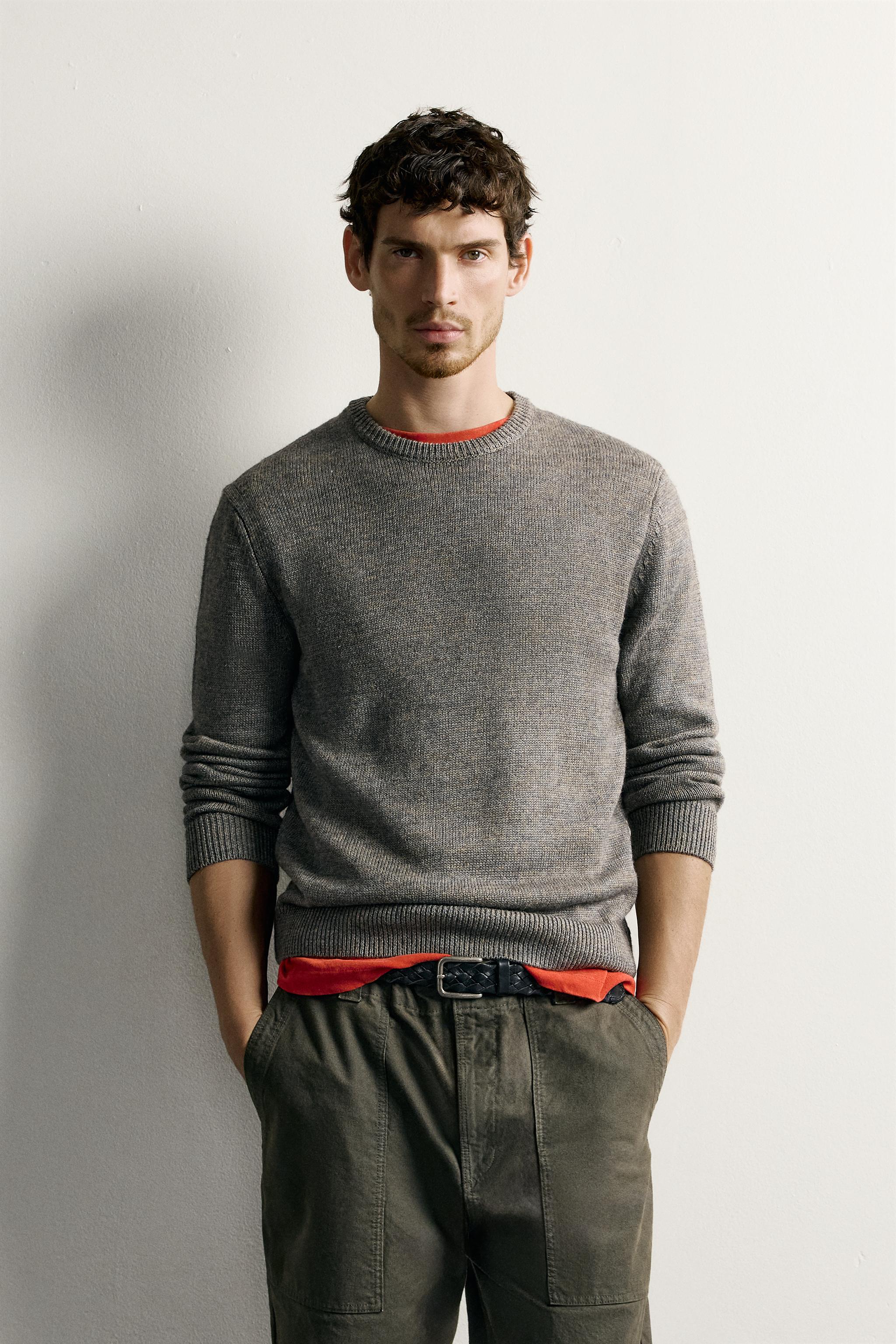 PULL REGULAR FIT AVEC LAINE
