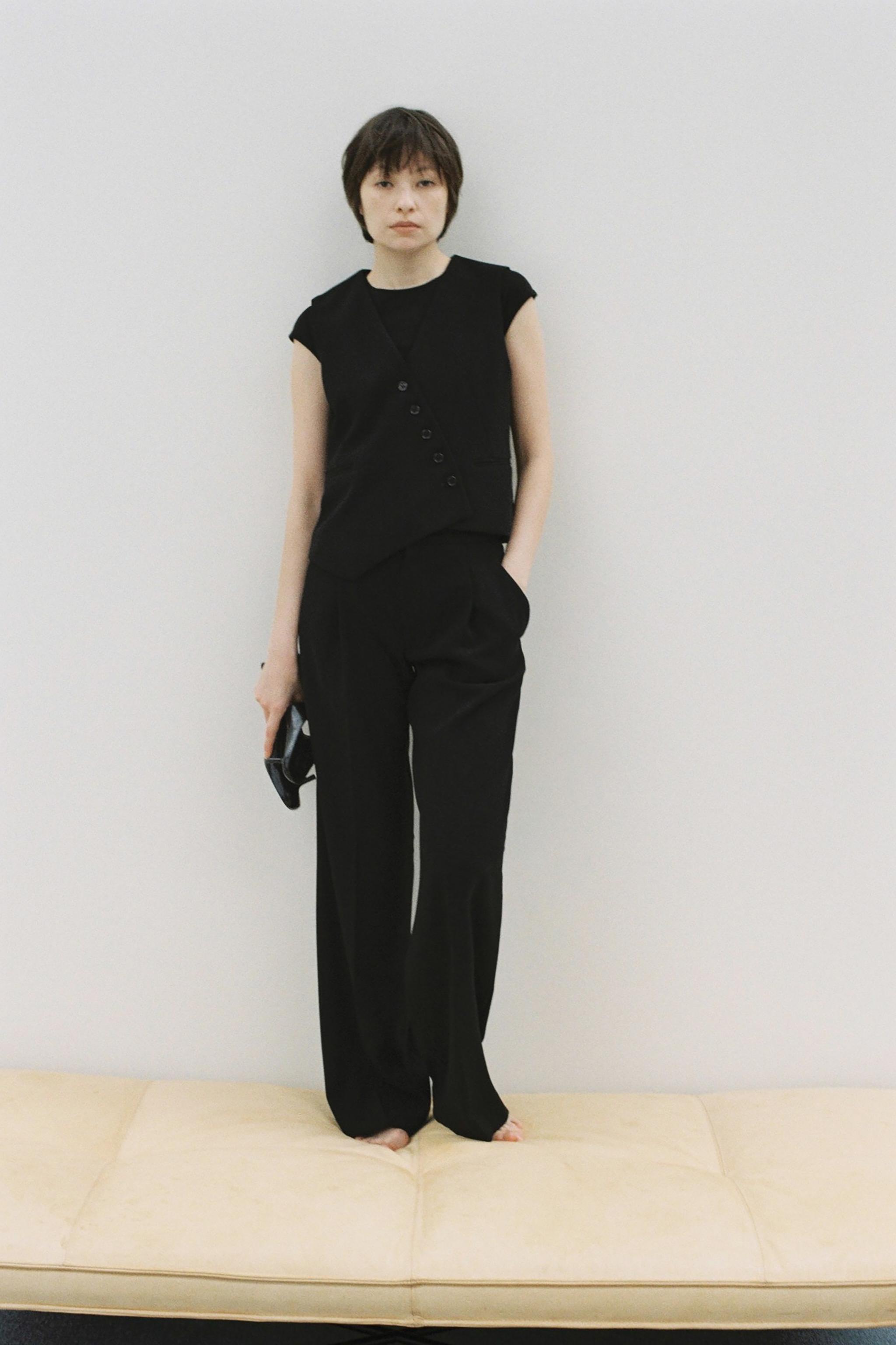 ZW COLLECTION ストレートパンツ - エクリュ | ZARA Japan / 日本