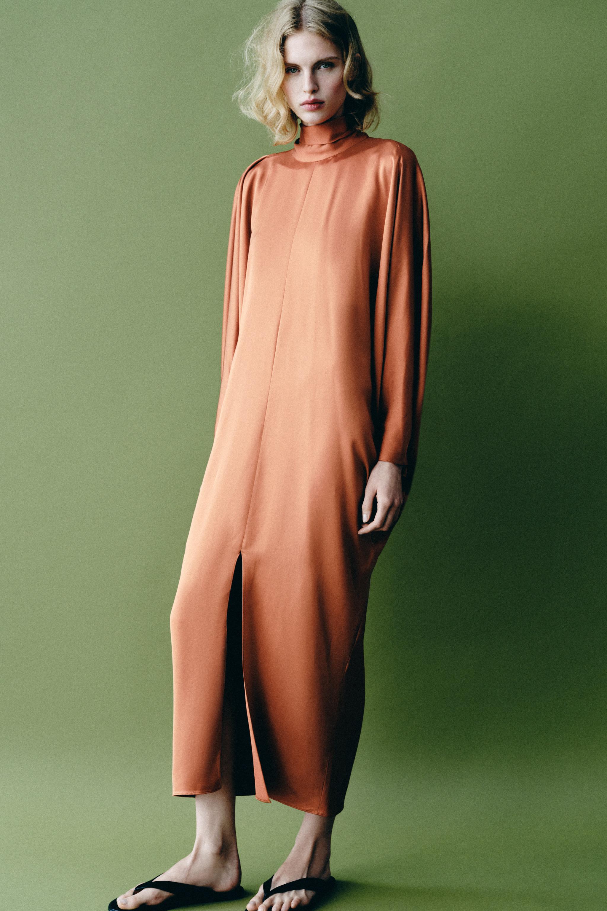 Женские платья Zara ZW COLLECTION TUNIC DRESS