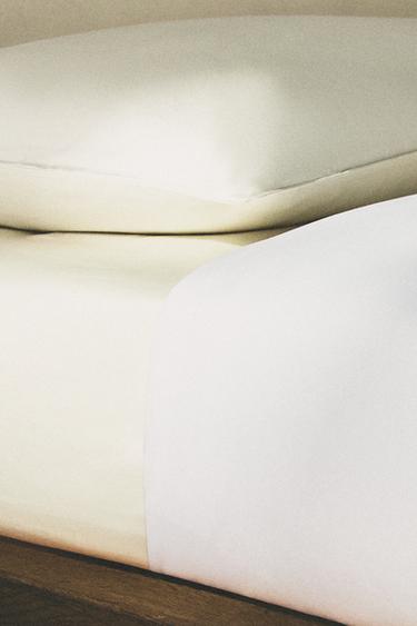 OVERLOCK FLAT SHEET - White by Zara - Image 5