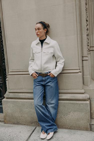 Women's White Jackets ZARA Philippines - Main Image