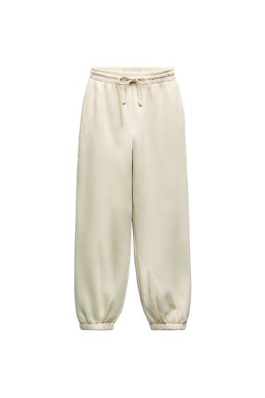 PLUSH BASIC JOGGER TROUSERS