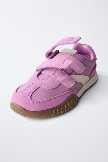 CHAUSSURES DE SPORT AVEC VELCROS - Violet de Zara - Image 2